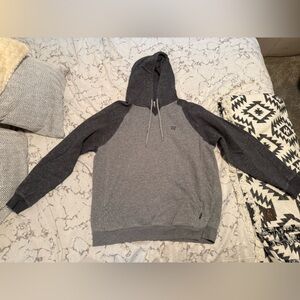 Billabong Two-Tone Gray Crewneck Hoodie